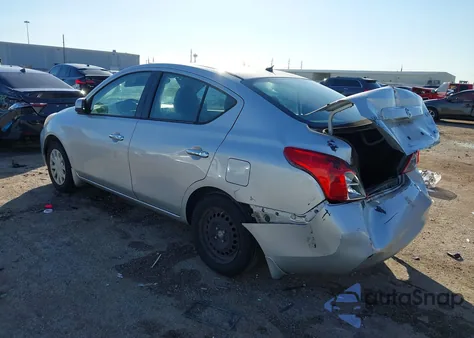 2012 Nissan Versa 1.6 Sv z USA, uszkodzony, nr VIN 3N1CN7APXCL900434